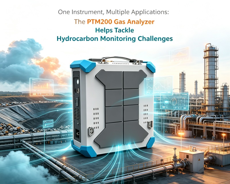 ​Một thiết bị, nhiều ứng dụng: Máy phân tích khí PTM200 giúp giải quyết các thách thức trong việc giám sát hydrocarbon