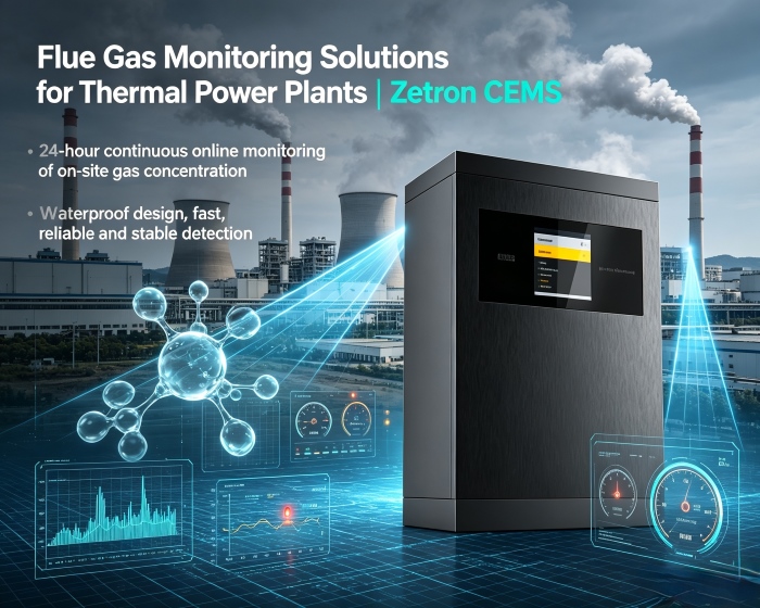 Giải pháp giám sát khí thải cho các nhà máy nhiệt điện | Zetron CEMS từ giám sát quy trình đến tuân thủ phát thải cuối đường ống